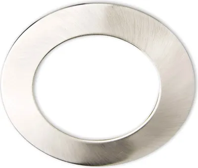 Produktbild von ISOLED Cover Aluminium rund chrom matt für Einbaustrahler Sys-90