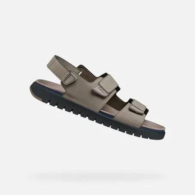 Produktbild von Geox Graue Herren-Sandalen Flextride S 39