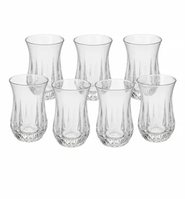 Produktbild von Altinbas 6tlg. Teegläser-Set aus hochwertigem Glas 170ml türkische Teegläser