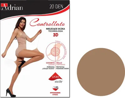 Produktbild von Maschenlose Strumpfhose 20 den 2 Claro