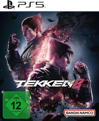 The cover art for the video game Tekken 8 on PlayStation 5.