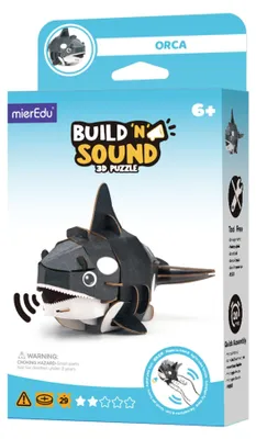 Zdjęcie produktu dla Puzzle 3D Orka z Dźwiękiem dla Dzieci od 6 lat