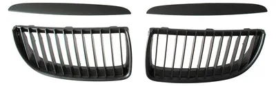 PREMIUM Kühlergrill Sport Grill Gitter in Schwarz für BMW E90 E91 2004-08 – Produktansicht