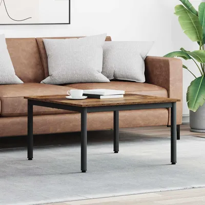 Productafbeelding van Maison Exclusive - Salontafel van gerecycled hout, 80 x 80 x 45 cm, houtvezel