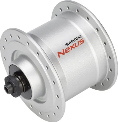 Produktbild von Shimano Nexus DH-C3000-3N Nabendynamo 3 Watt für Felgenbremse/Schnellspanner silber Ausführung 32H