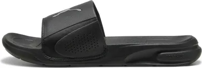Produktbild von Puma Softride Teamcat Badesandalen in Übergrößen Schwarz 402875-01 große Damenschuhe