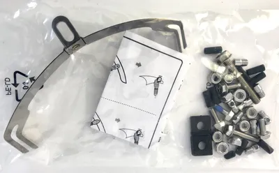 Image de Set d'accessoires à visser pour garde-boue en plastique Fat Bike