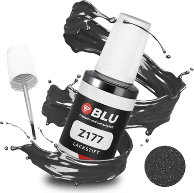 Produktbild von BLU Auto Lackstift Grau kompatibel für Opel Z177 Technical Grey | Auto Lack Reparatur Ausbesserungslack
