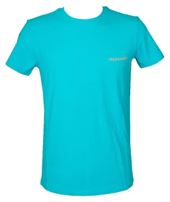 Immagine prodotto di T-shirt uomo TRUSSARDI manica corta girocollo con logo stampato cotone elasticizzato articolo TRU2MTS02, XL, Cotone 95%,Spandex 5%