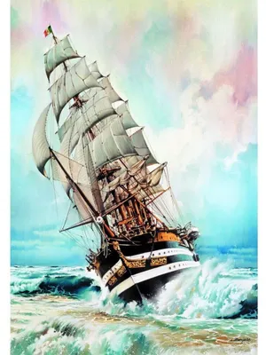 Zdjęcie produktu dla Puzzle Amerigo Vespucci 1000 elementów dla dorosłych i dzieci
