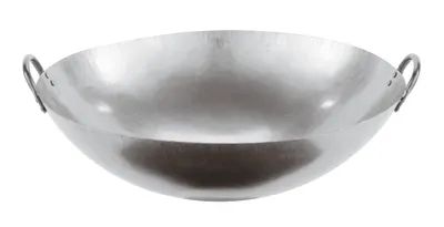 Immagine prodotto di Wok Paderno con 2 manici in acciaio Ø61 cm