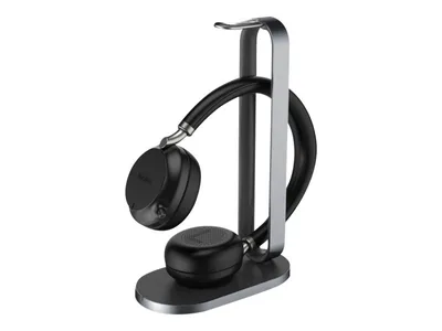Image de YEALINK Yealink BH72 Headset Bandeau avec et sans fil Appels/Musique Support de charge Bluetooth USB Type-A Gris clair