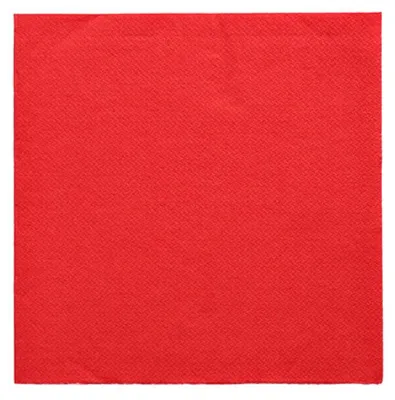 Produktbild von Servietten "DAILY Collection" 1/4-Falz 32 cm x 32 cm rot