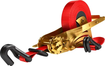 Image de Kerbl Automatik-Zurrgurt Quickloader Farbe rot, Länge 4,5 m, Breite 25 mm