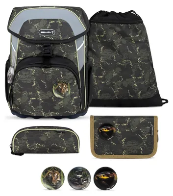Produktbild von Belmil Belmil Maxi ergonomisches Schulranzen-Set 5-teilig "Night Hunter"