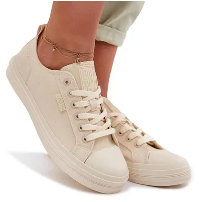 Zdjęcie produktu dla Trampki Damskie Big Star TT274818 Beżowe 36