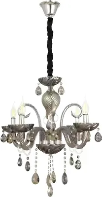 Image de Lustre en cristal de qualité luxueuse salle de séjour plafonniers lampe