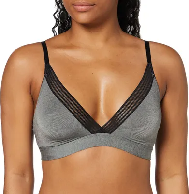 Produktbild von Sloggi Wow Embrace Bralette BH Ohne Bügel, Farbe: Mehrfarbig (Black Combination), Größe: XS