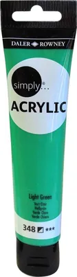 Obrázok produktu pre Daler Rowney Simply Akrylová farba Light Green 75 ml 1 ks
