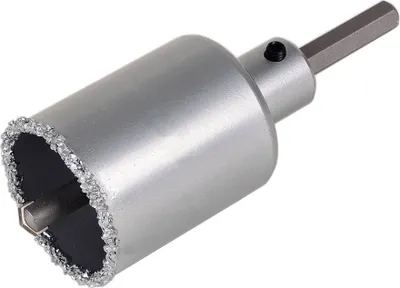 Produktbild von Wolfcraft Lochsäge HM-bestreut mit Schaft und Bohrer 43 mm