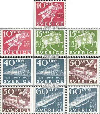 Produktbild von Briefmarken Schweden 1972 Mi 765Dl,Dr,766Dl,Dr,767Dl, Dr,768Dl,Dr,769Dl,Dr (kompl.Ausg.) postfrisch Stockholmia 74 (I)