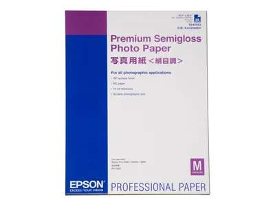 Produktbild von Epson Premium Semigloss Photo A 2, 25 Blatt, 251 g    S 042093