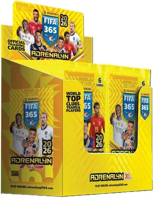 Produktbild von Beutel mit Fifa 365 Adrenalyn XL 2026 Karten (50 Stk.)