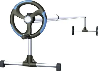 Produktbild von Auf- und Abwickelvorrichtung Planet Pool mobil Aluminium 210-550 cm