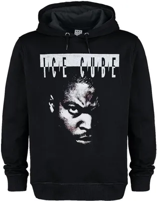 Image de Amplified - "Intimidation" Sweat à capuche pour homme/femme Unie GD1930 (L) (Noir)