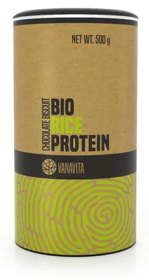 Immagine prodotto di GymBeam - Proteine del riso- VanaVita, 500 g, biscotto al cioccolato