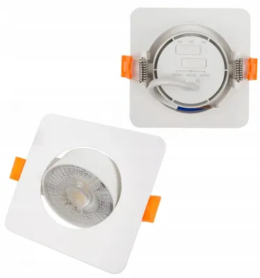 Produktbild von Einbauleuchte für die Decke, 7 Watt, mit integriertem Ecolight-Leuchtmittel