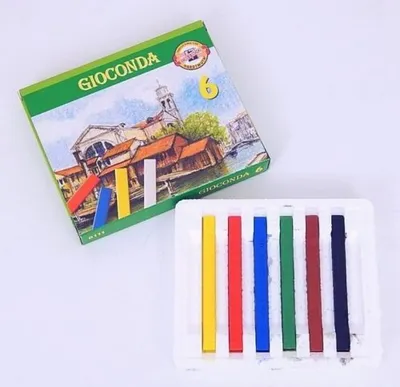 Zdjęcie produktu dla KOH-I-NOOR Gioconda Hard Pastels Zestaw pasteli olejnych 6 szt.