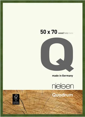 Produktbild von nielsen Holz Bilderrahmen Quadrum, 50x70 cm, Grün