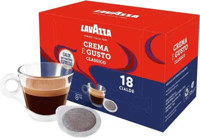 Produktbild von 12x 18 Kaffeepads Lavazza Espresso Crema E Gusto Kaffee Coffee ese Kaffee (216)Pads