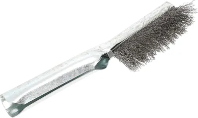 Produktbild von KOTARBAU® Hand-Drahtbürste 110mm Metallbürste Handbürste Reinigungsbürste zum Entgraten Entrosten Reinigen