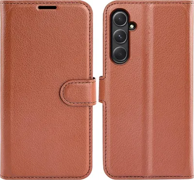 Produktbild von Samsung Galaxy A55 Hülle - Coverup Klapphülle - Braun
