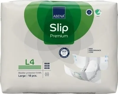 Image de Abena Slip Premium 4 Large - 1 paquet de 18 protections