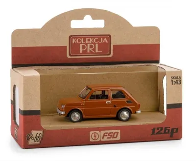 Obrázek produktu pro Fiat 126p - bronzová DAFFI 1:43