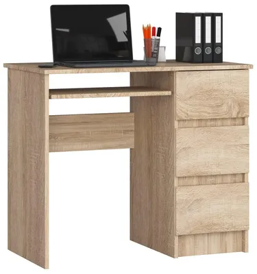 Productafbeelding van Compact Bureau met Toetsenbordlade en 3 Laden