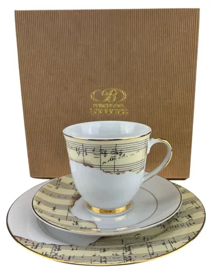 Produktbild von Bogucice Henryk Wieniawski Porzellan Frühstücks-Set Tasse