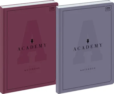 Two hardcover notebooks are shown side-by-side against a white background.