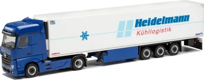 Produktbild von Herpa LKW MB Actros 18 Bigsp Kühl-KSZ Heidelmann 945813