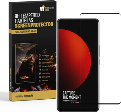 Produktbild von 4x 9H Panzerglas für Xiaomi 12s Pro FULL CURVED Displayschutz Schutzglas Panzerfolie Schutzfolie Displayglas Hartglas echtes Tempered Sicherheitsglas Glasfolie
