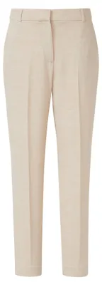 Produktbild von comma Damen Cigarette-Pants Slim-Fit Ankle-Hose mit Eingrifftaschen Braun Größe 46