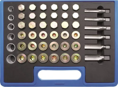 Produktbild von BGS 123 Reparatursatz für Ölablassgewinde, 114-tlg.