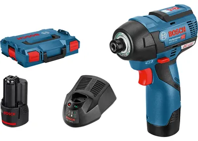 Productafbeelding van Impact driver - Bosch - GDR 12V-110 - 2 x 3.0Ah batteries - Cordless - L-BOXX