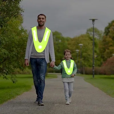 Productafbeelding van Veiligheidsvest voor kinderen in V-vorm (38 cm + 52 cm)