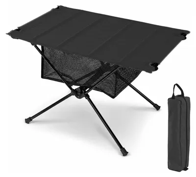 Imagen del producto de Mesa plegable para camping, color , plegable, con bolsa de transporte, ideal para picnics