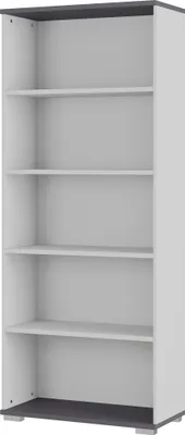 Produktbild von Bücherregal Presley 80cm - hellgrau