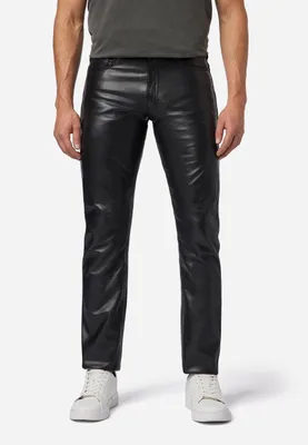 Immagine prodotto di Bono Cow Jeans in pelle cerata di Ricano - Nero / 34